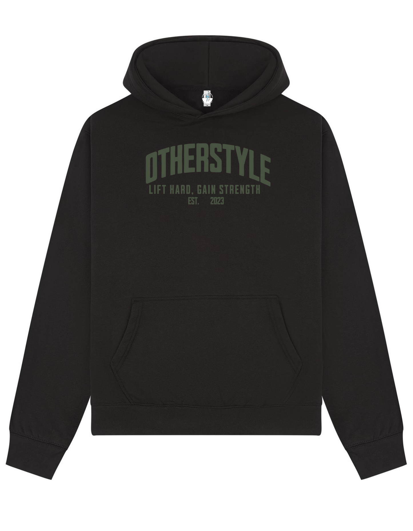Men’s 2pcs solid pocket hoodie&drawstring sweatpants set