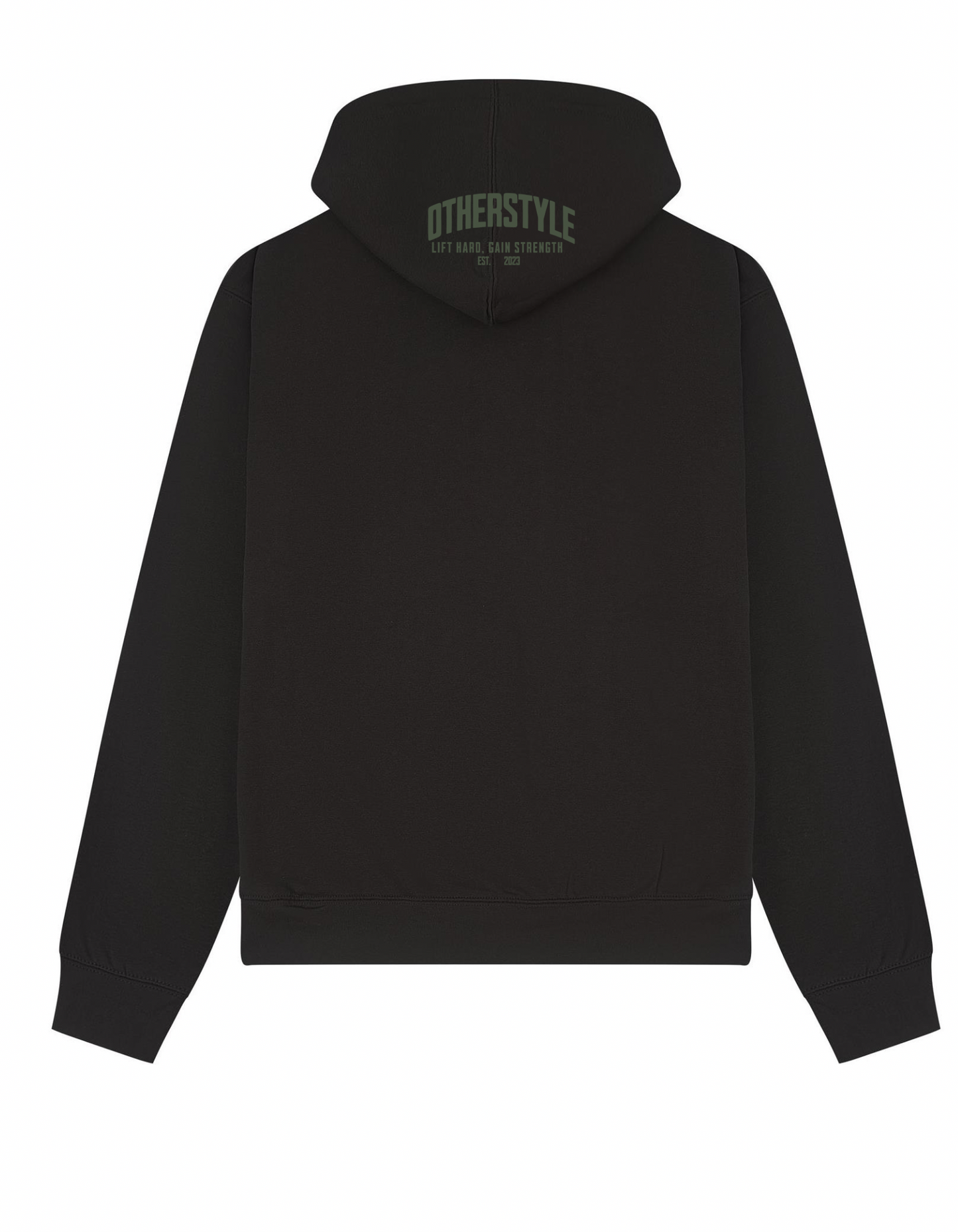 Men’s 2pcs solid pocket hoodie&drawstring sweatpants set
