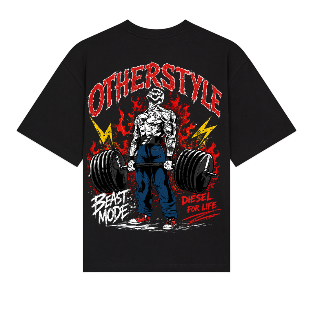 Oversize gymstyle tee