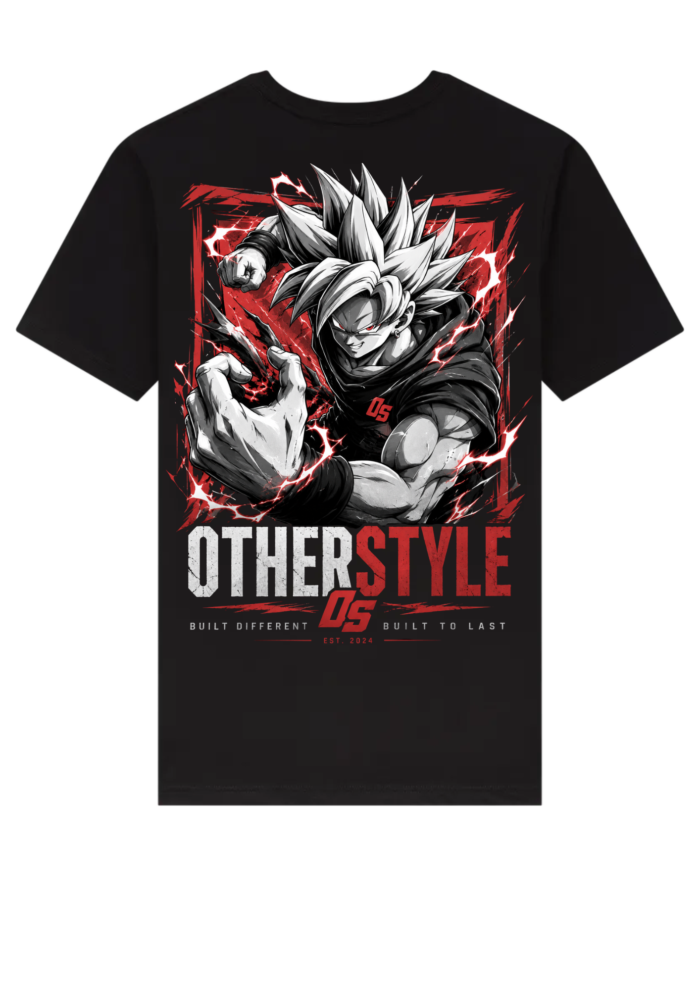 Anime Muscle Warrior T-Shirt – Otherstyle Oversized Streetwear