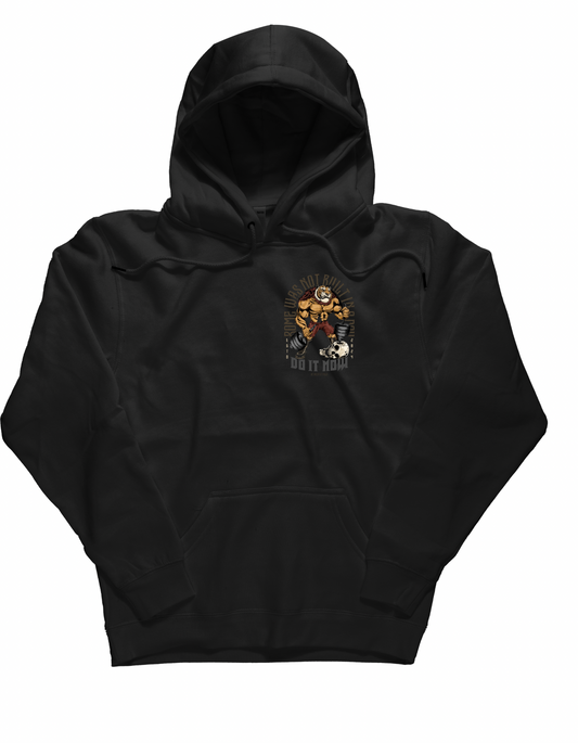 Do it now gym design oversized hoodie