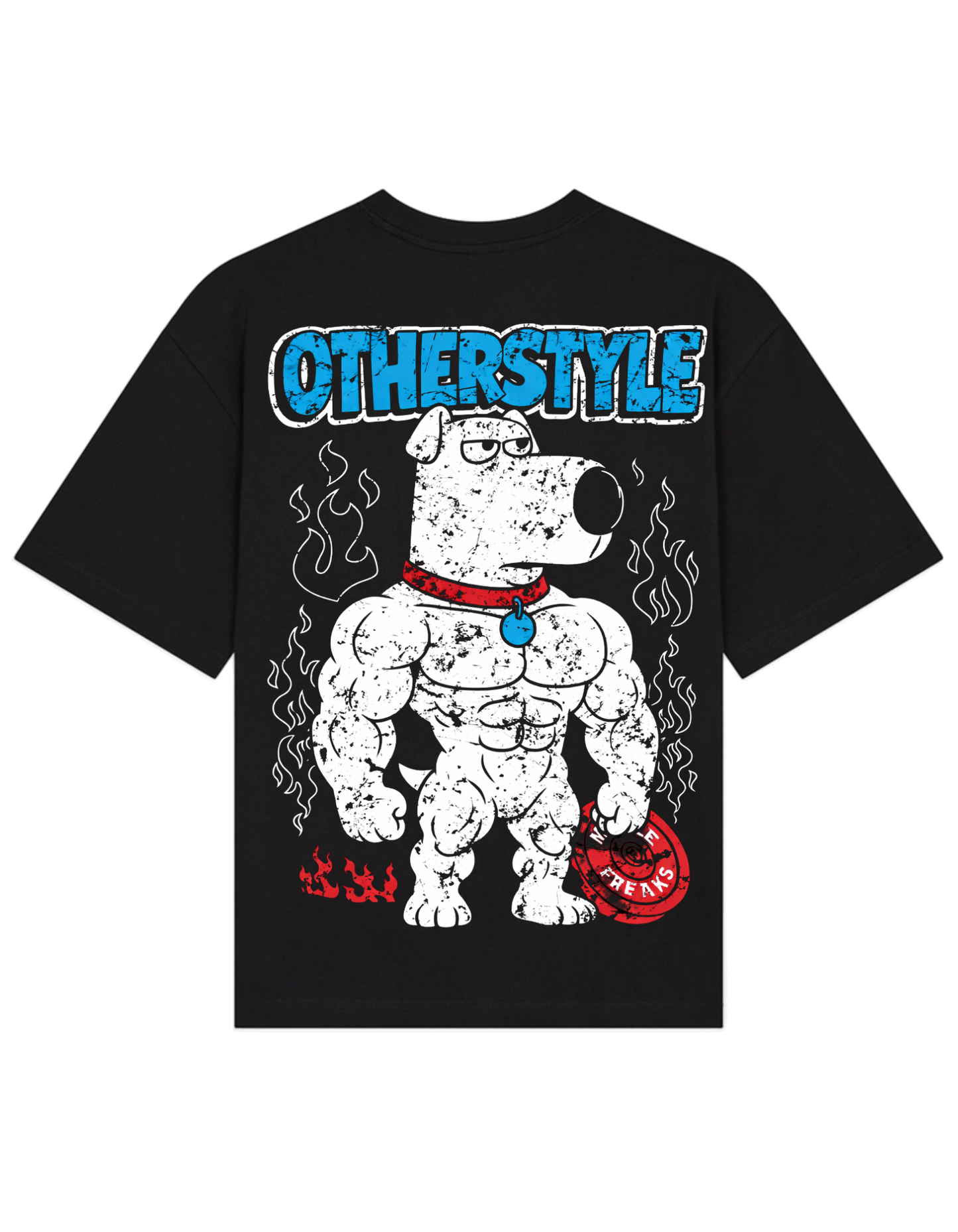 Otherstyle “Beast Mode Pup” Graphic Gym Tee