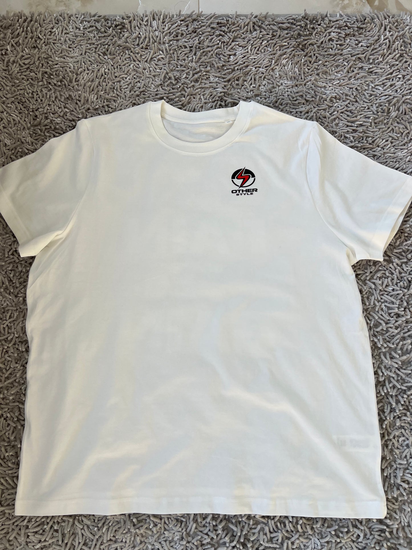 Other Style "No Pain No Gain" Oversized Graphic T-Shirt – Premium Heavyweight Cotton | White