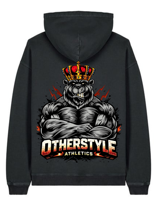 Oversized men’s gym hoodie