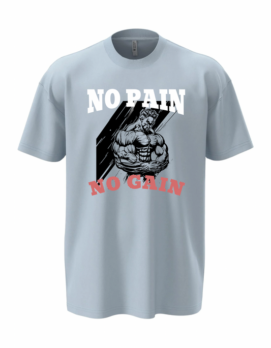 No pain no gain oversize T-shirt