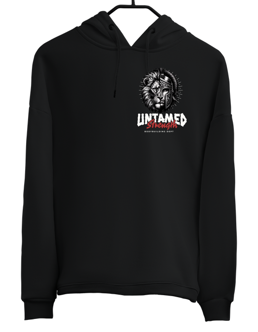 Untamed strength design oversized hoodie