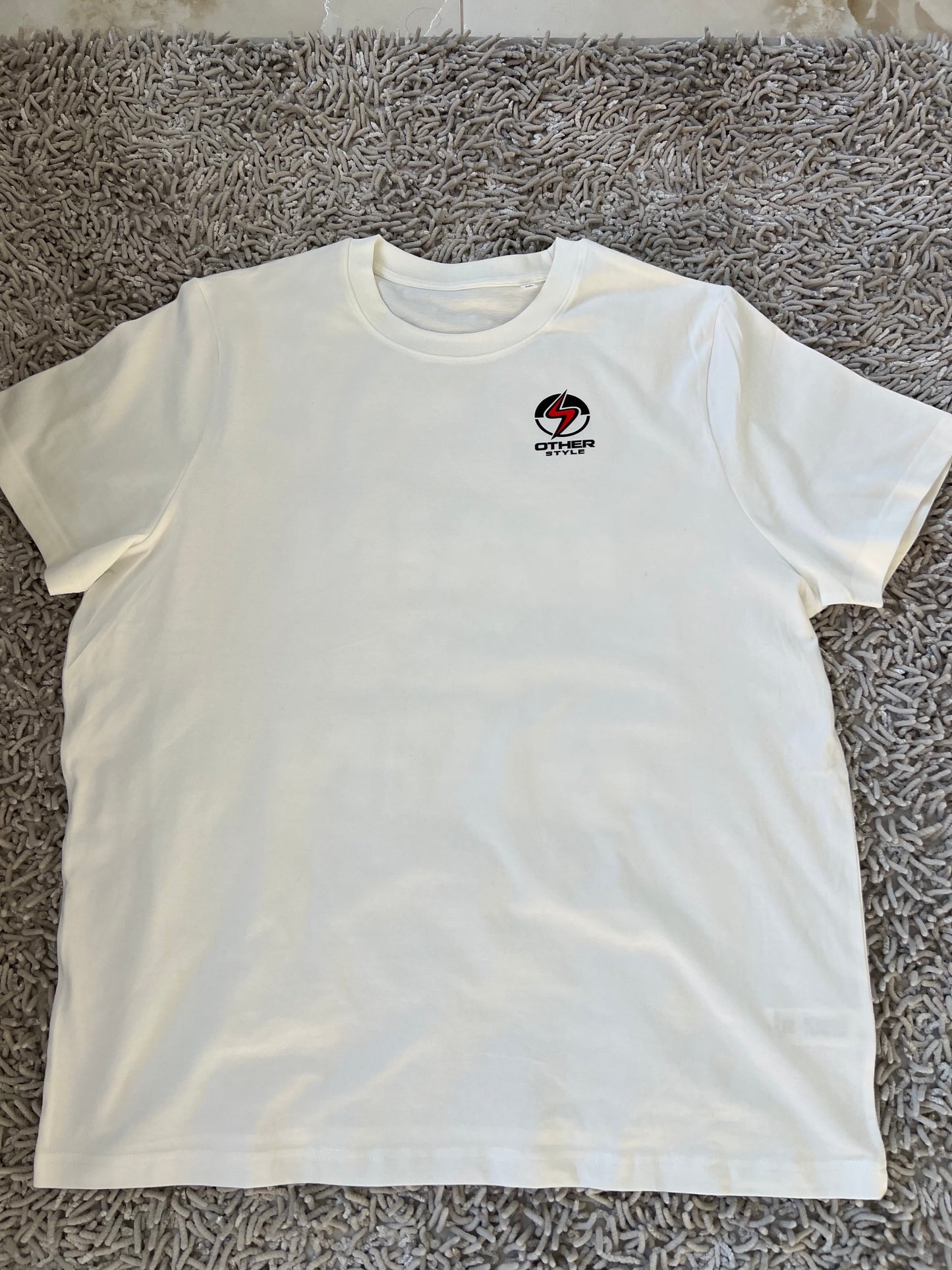Other Style "No Pain No Gain" Oversized Graphic T-Shirt – Premium Heavyweight Cotton | White