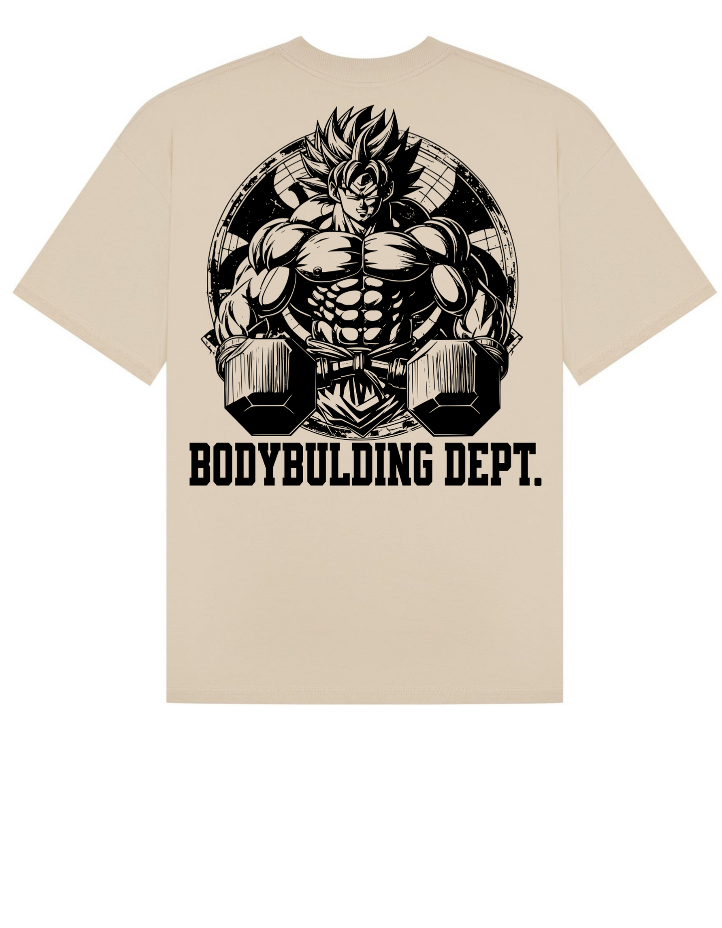 bodybuilding dept. oversize design tee